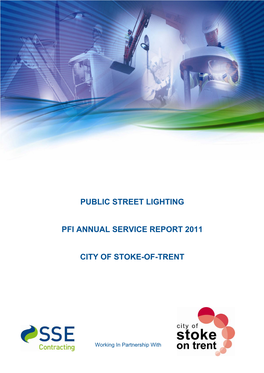 Public Street Lighting Pfi Annual Service Report 2011