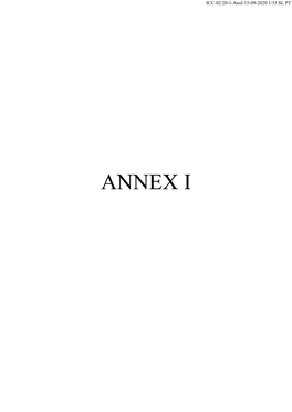 ANNEX I ICC-02/20-1-Anxi 15-09-2020 2/35 SL PT