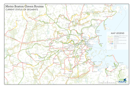 Metro Boston Green Routes