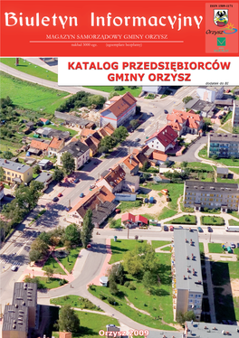 Str. 1 Katalog Przedsiębiorców Gminy Orzysz