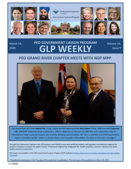 GLP WEEKLY Issue 9