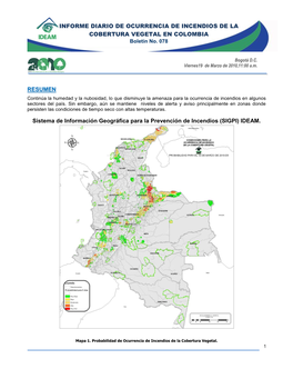 Servicio De Vigilancia Y Pronóstico De La Amenaza Por Deslizamientos