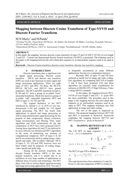 Mapping Between Discrete Cosine Transform of Type-VI/VII and Discrete Fourier Transform