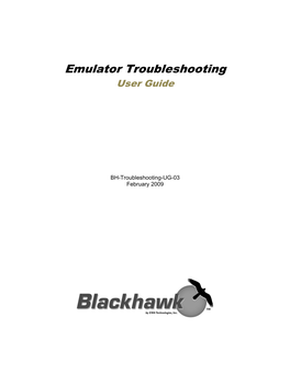 Emulator Troubleshooting Guide