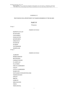 The Chilterns Area of Outstanding Natural Beauty (Establishment of Conservation Board) Order 2004 No