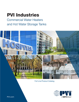 PVI Industries Commercial Water Heaters and Hot Water Storage Tanks