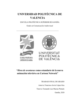 Universidad Politécnica De Valencia