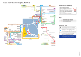 Buses from Queen's Hospital, Romford