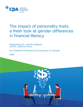 The Impact of Personality Traits: a Fresh Look at Gender Differences in Financial Literacy