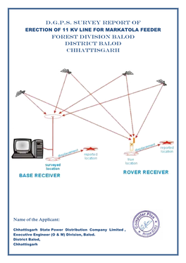 D.G.P.S. Survey Report of Forest Division Balod