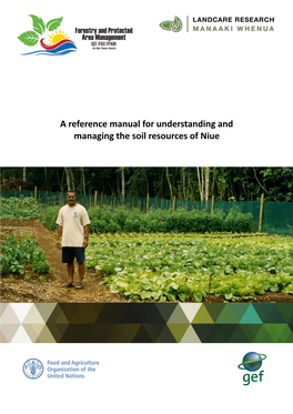 A Reference Manual for Understanding and Managing the Soil Resources of Niue