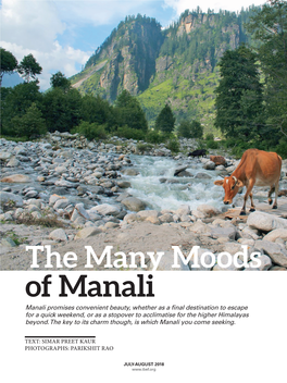 The Many Moods of Manali