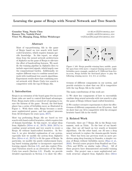 Learning the Game of Renju with Neural Network and Tree Search