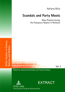 Adriana Mica Scandals and Party Moots MS