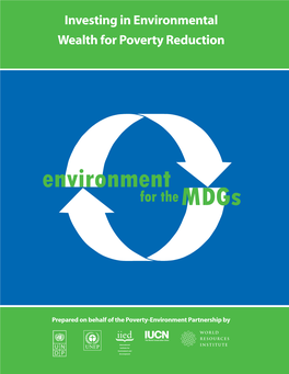 Investing in Environmental Wealth for Poverty Reduction