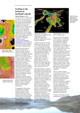 Getting to the Bottom of Scotland's Fjords