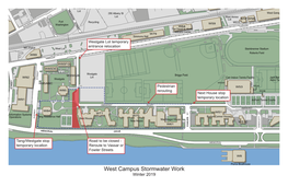 West Campus Stormwater Work Winter 2019