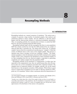 Resampling Methods