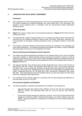 Consultancy Agreement No. NEX/1023 West Island Line Environmental Impact Assessment MTR Corporation Limited Final Environmental Impact Assessment Report