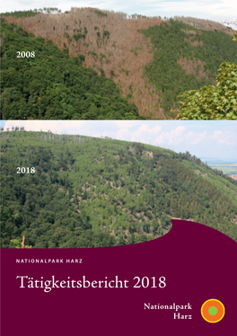 Tätigkeitsbericht 2018 Der Nationalpark Harz - So Erreichen Sie Uns Direkt!