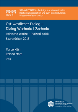 Ost-Westlicher Dialog – Dialog Wschodu I Zachodu Polnische Woche – Tydzień Polski Das Buch Ost-Westlicher Dialog – Dialog Wschodu I Zachodu