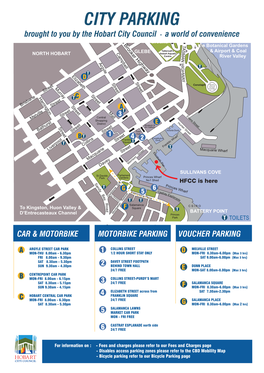 Hobart CBD Parking Map.Pdf