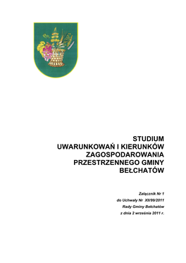 Studium Uwarunkowań I Kierunków