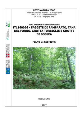 It1160026 - Faggete Di Pamparato, Tana Del Forno, Grotta Turbiglie E Grotte Di Bossea