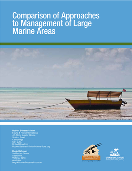 Comparison of Approaches to Management of Large Marine Areas