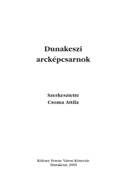 Dunakeszi Arcképcsarnok