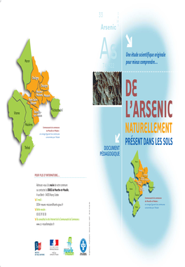 Arsenic 5 C Une Étude Scientifique Originale Maron As Pour Mieux Comprendre