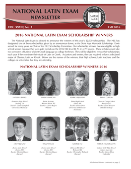 NLE Newsletter Fall 2016 1.Pdf