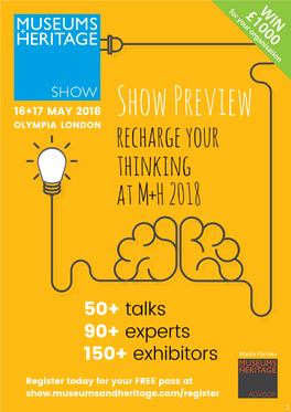 Recharge Your Thinking at M+H 2018