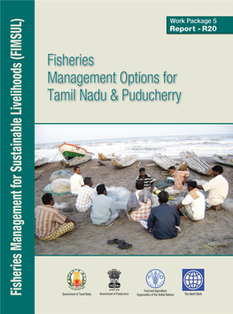 Project in Tamil Nadu and Puducherry, India (Fao/Utf/Ind/180/Ind)