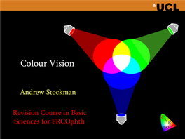 Colour Vision