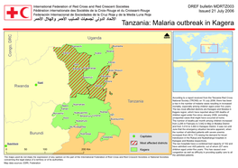 Tanzania: Malaria Outbreak in Kagera