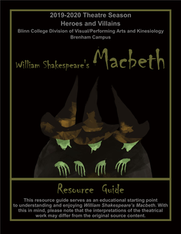 William Shakespeare's Macbeth