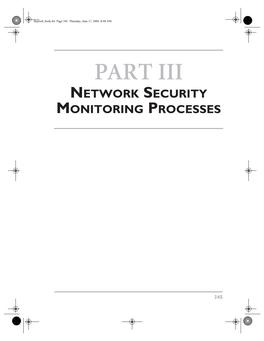 Part Iii Network Security Monitoring Processes
