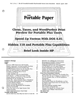 Portable Paper