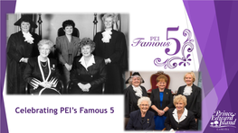 PEI's Famous Five