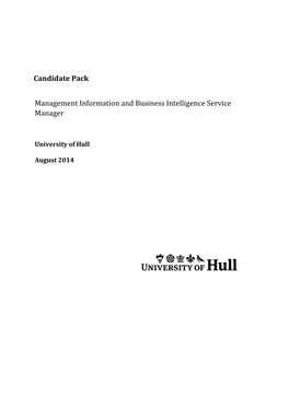 Candidate Brief