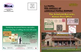 The Journal of American Postal History Vol