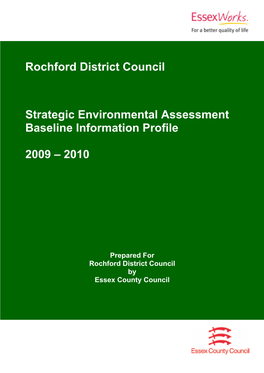 SEA Baseline Information Profile 2009 -2010