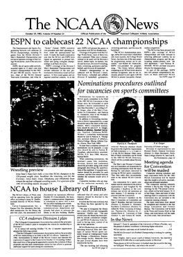 The NCAA News