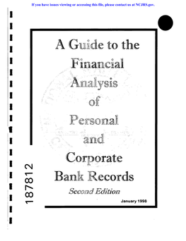 A Guide to the Finar Cial Corporate Bank Records