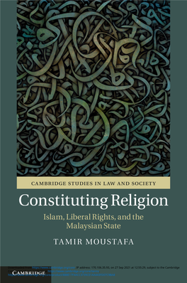 Constituting Religion