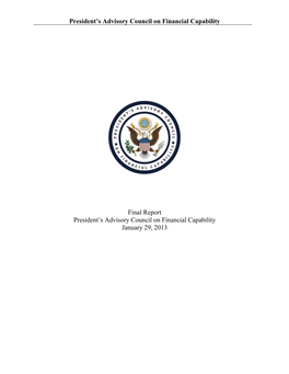 President's Advisory Council on Financial Capability