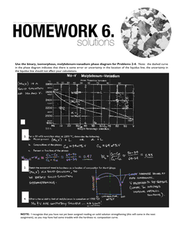 Homework 6 Solutions