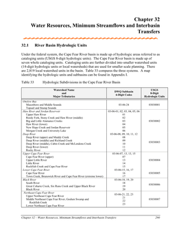 Agriculture and Water Quality