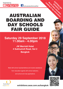 Australian Boarding and Day Schools Fair Guide